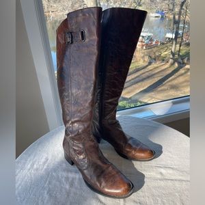 Born Crown Leather Boots - Brown